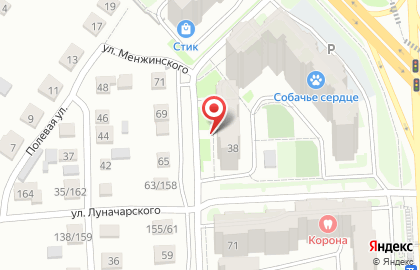 Апартаменты Эдем квартирное бюро в Октябрьском районе на карте