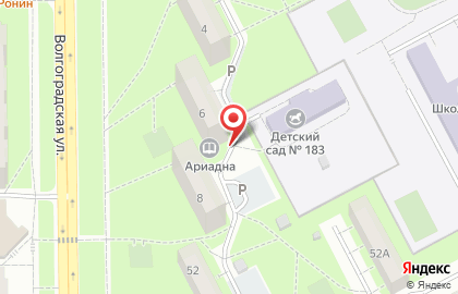 Библиотека Ариадна на карте
