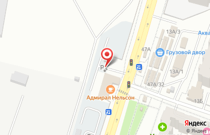 Автостоянка в Воронеже на карте