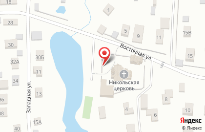 Часовня праведного отрока Артемия Веркольского в Сидоровском на карте