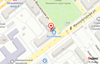 Уютный свет на карте