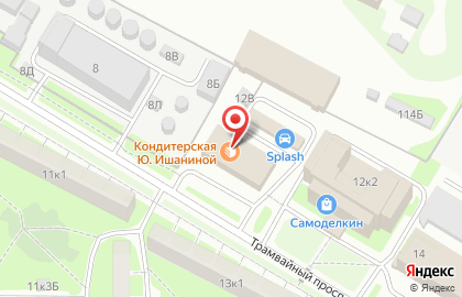 Автошкола Победа на Трамвайном проспекте на карте