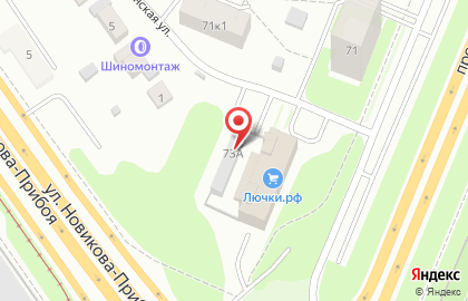 Торговая компания МастерЛюкс на проспекте Ленина на карте