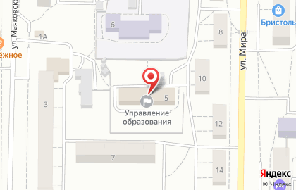 Радуга на улице Маяковского на карте