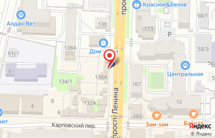 Деньги сразу на проспекте Ленина на карте