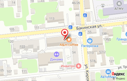Магазин инструментов Верстак на Бакинской улице на карте