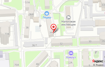 Союз Строителей и проектировщиков Урала на карте