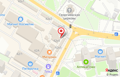 Стоматологическая клиника Добрый доктор в Володарском районе на карте