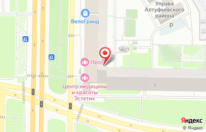 Район Южное Медведково Совет пенсионеров, ветеранов войны, труда, Вооруженных Сил и правоохранительных органов на Алтуфьевском шоссе на карте