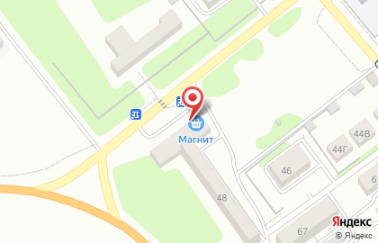 Супермаркет Магнит на Севастопольской улице на карте