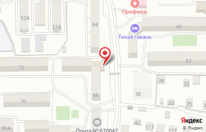 Универсам Либерти в Октябрьском районе на карте