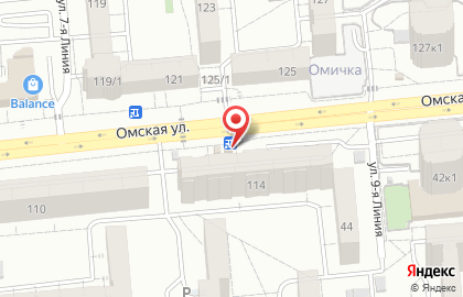 Овощная лавка в Центральном районе на карте