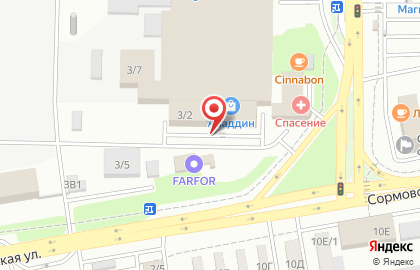 Интернет-магазин AHDIVAN.ru на улице Сормовская на карте
