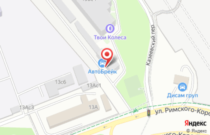 Техцентр Автобрейк на карте