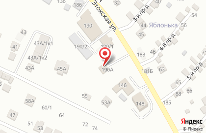 Пожарная часть №54 в Ставрополе на карте