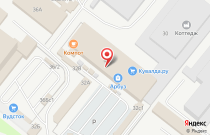 Мебельный салон Марта в Автозаводском районе на карте