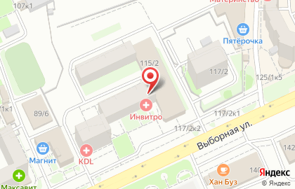 Trendy в Октябрьском районе на карте