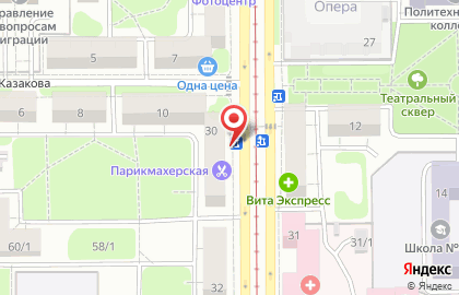Мебельный салон в Челябинске на карте