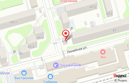 Кафе Пельмэн в Заельцовском районе на карте