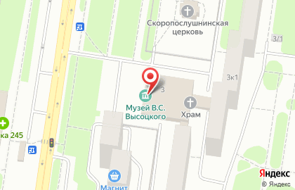 Акив на Революционной улице на карте