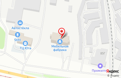 Мебельная компания Вайнер на проспекте Победы на карте