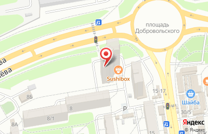 Магазин алкогольных напитков Красное & Белое на улице Добровольского на карте