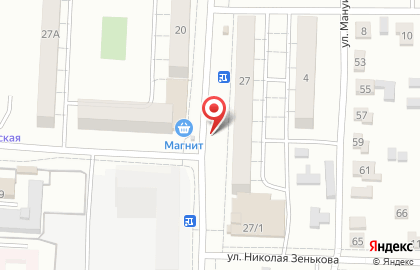 Дебют на Вокзальной улице на карте