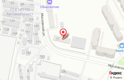 Детский сад Радуга, детский сад №9 на Московской улице на карте