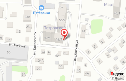 Жилищный комплекс Петровский в Куйбышевском районе на карте