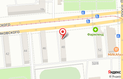 Магазин Твой дом в Орджоникидзевском районе на карте