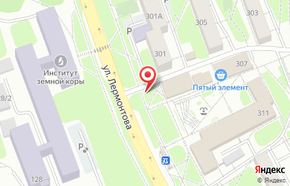 Киоск по продаже мороженого в Свердловском районе на карте