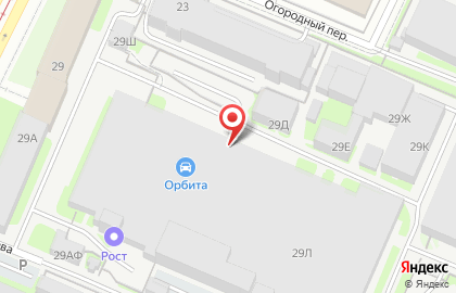 СТО Орбита на улице Маршала Говорова на карте