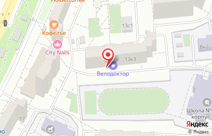 Веломастерская Велодоктор на улице Генерала Кузнецова на карте