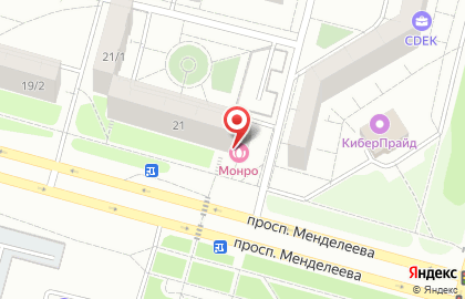 Салон женской одежды Julia на карте