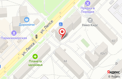 Продуктовый магазин в Кирове на карте