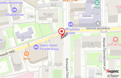 Компания Новый Поток на Большой Пионерской улице на карте