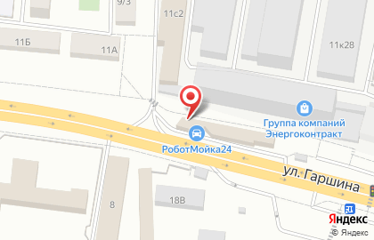 Продуктовый магазин на ул. Гаршина, 11 к1 на карте