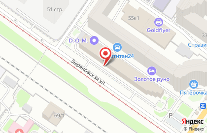 Торговая компания Itc-Electronics на Зыряновской улице на карте