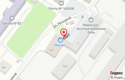 Универмаг Затон на карте