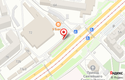 Булочная в Октябрьском районе на карте