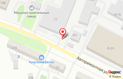 Пункт приема лома цветных металлов Экомет на Авторемонтной улице на карте