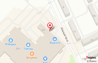 Торгово-производственная компания Микрон на Солнечной улице в Северске на карте