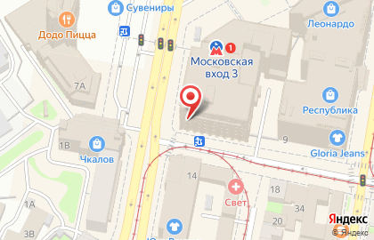 Ресторан быстрого питания KFC на улице Фильченкова на карте