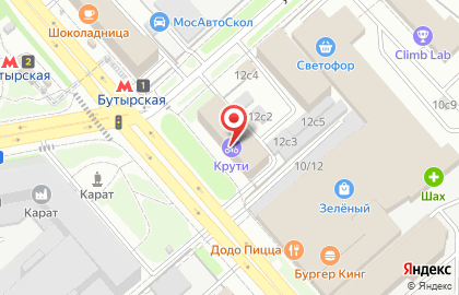 Общежитие в Москве на карте