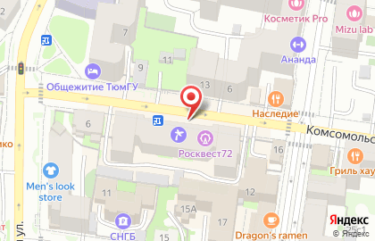 Токио на Комсомольской на карте
