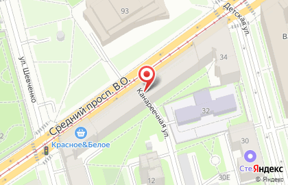 Компания Транспортировка-СПб на Среднем проспекте В.О. на карте