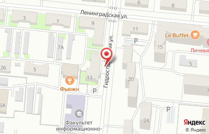 ООО Партнер на Гидростроевской улице на карте