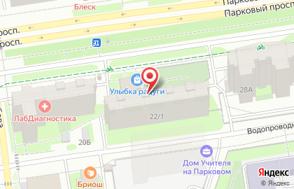 Алкогольный супермаркет Норман в Парковом проезде, 22а на карте