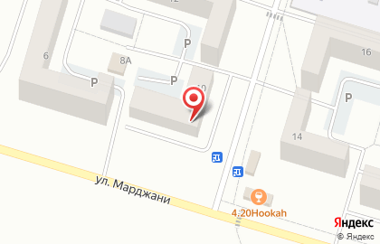 Рекламное агентство Движение на улице Марджани, 10 на карте