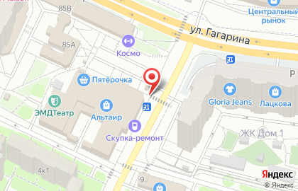 Киоск Первая полоса на улице Лацкова на карте